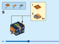LEGO 40539 instructions page 10 – build guide