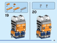 LEGO 40539 instructions page 19 – build guide