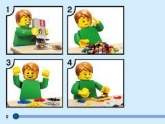 LEGO 40539 instructions page 2 – build guide
