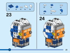 LEGO 40539 instructions page 21 – build guide
