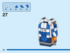 LEGO 40539 instructions page 24 – build guide