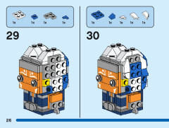 LEGO 40539 instructions page 26 – build guide