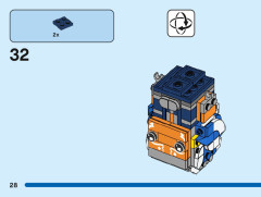 LEGO 40539 instructions page 28 – build guide