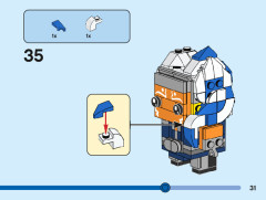 LEGO 40539 instructions page 31 – build guide