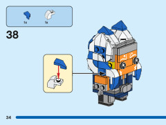 LEGO 40539 instructions page 34 – build guide