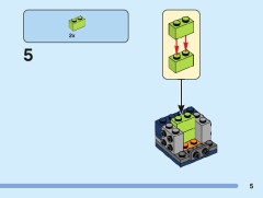 LEGO 40539 instructions page 5 – build guide