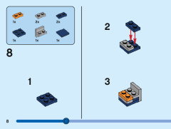 LEGO 40539 instructions page 8 – build guide