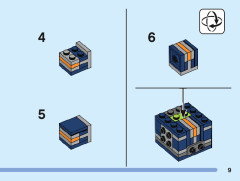 LEGO 40539 instructions page 9 – build guide