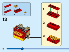 LEGO 40540 instructions page 10 – build guide