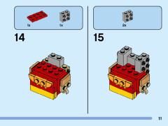 LEGO 40540 instructions page 11 – build guide