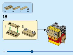 LEGO 40540 instructions page 14 – build guide