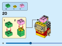 LEGO 40540 instructions page 16 – build guide
