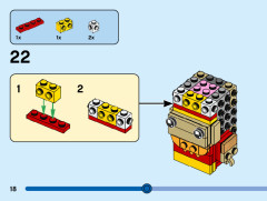 LEGO 40540 instructions page 18 – build guide