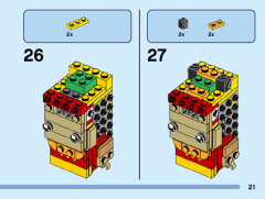 LEGO 40540 instructions page 21 – build guide