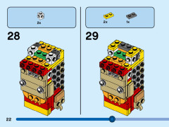LEGO 40540 instructions page 22 – build guide