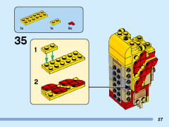 LEGO 40540 instructions page 27 – build guide