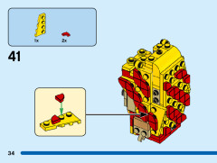 LEGO 40540 instructions page 34 – build guide