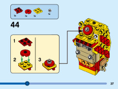LEGO 40540 instructions page 37 – build guide