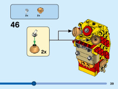 LEGO 40540 instructions page 39 – build guide