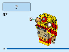LEGO 40540 instructions page 40 – build guide