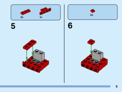 LEGO 40540 instructions page 5 – build guide