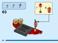 LEGO 40540 instructions page 58 – build guide