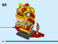 LEGO 40540 instructions page 60 – build guide