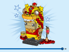 LEGO 40540 instructions page 61 – build guide