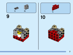 LEGO 40540 instructions page 7 – build guide