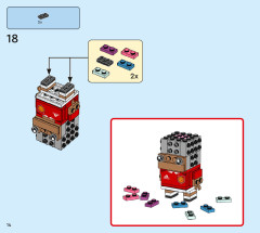 LEGO 40541 instructions page 14 – build guide