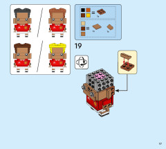 LEGO 40541 instructions page 17 – build guide