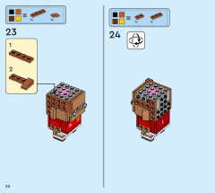 LEGO 40541 instructions page 20 – build guide