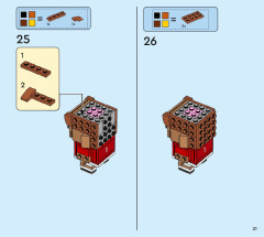 LEGO 40541 instructions page 21 – build guide