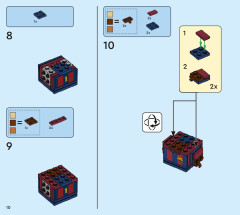 LEGO 40542 instructions page 10 – build guide