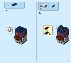 LEGO 40542 instructions page 13 – build guide