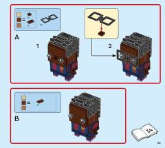 LEGO 40542 instructions page 23 – build guide