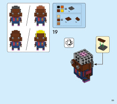 LEGO 40542 instructions page 25 – build guide