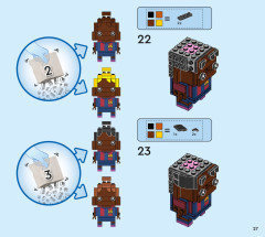 LEGO 40542 instructions page 27 – build guide