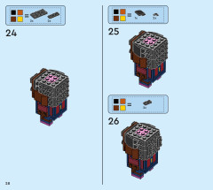 LEGO 40542 instructions page 28 – build guide