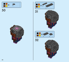 LEGO 40542 instructions page 30 – build guide