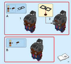 LEGO 40542 instructions page 33 – build guide