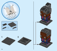 LEGO 40542 instructions page 34 – build guide