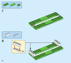 LEGO 40542 instructions page 38 – build guide