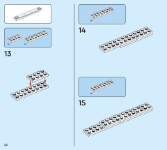 LEGO 40542 instructions page 42 – build guide