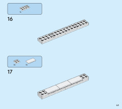 LEGO 40542 instructions page 43 – build guide
