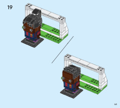 LEGO 40542 instructions page 45 – build guide