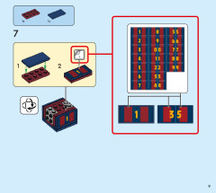 LEGO 40542 instructions page 9 – build guide