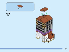 LEGO 40543 instructions page 17 – build guide