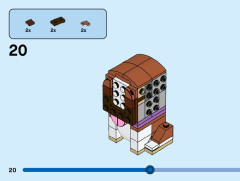 LEGO 40543 instructions page 20 – build guide