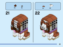 LEGO 40543 instructions page 21 – build guide